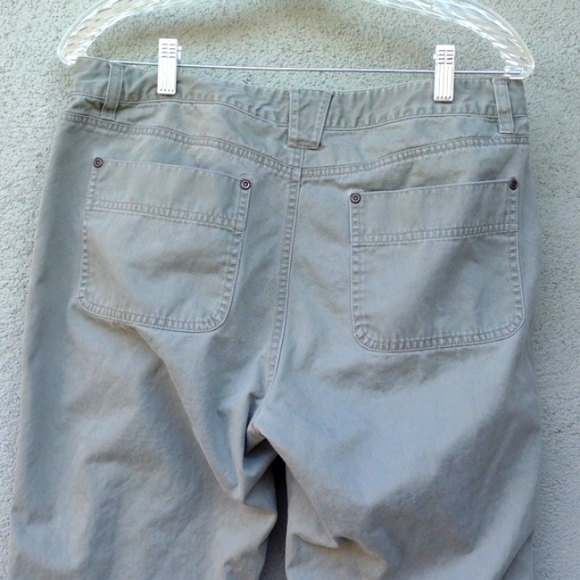 Old Navy Olive Straight Leg Mid-rise Pants 12 - Picture 4 of 8